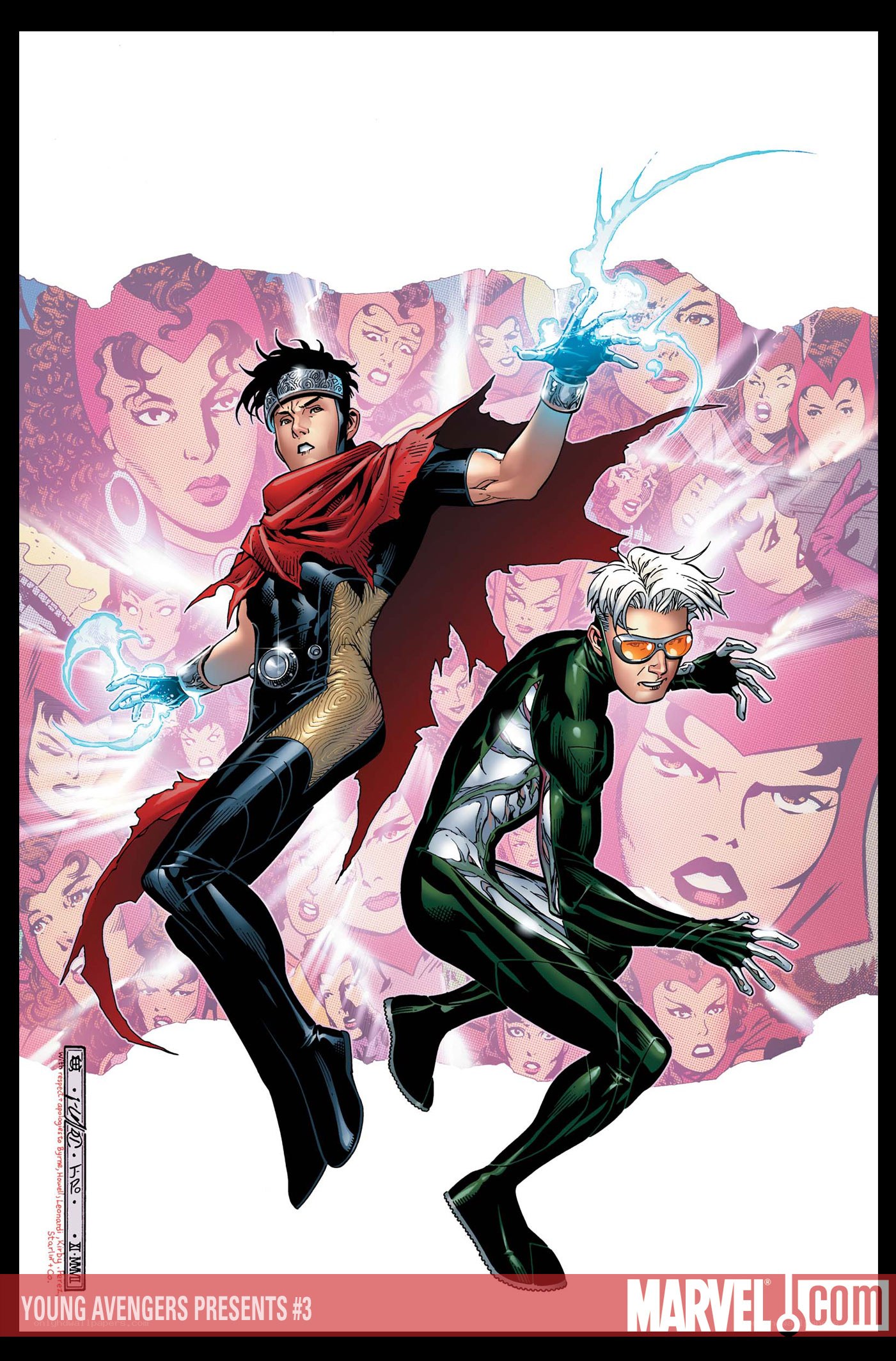 Young Avengers in action