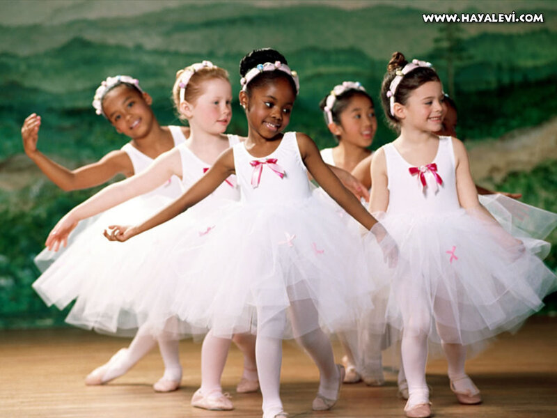 Young Ballerina Dancers