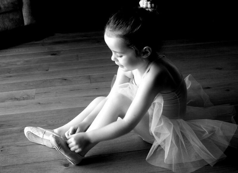 Young Ballerina Girl