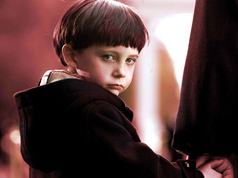 Young Boy in Coat