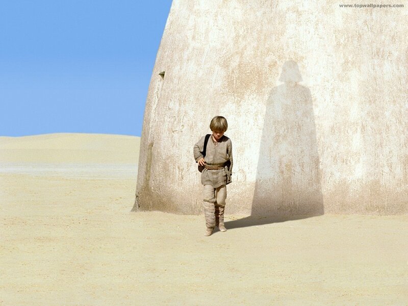 Young Boy in Desert — Beige