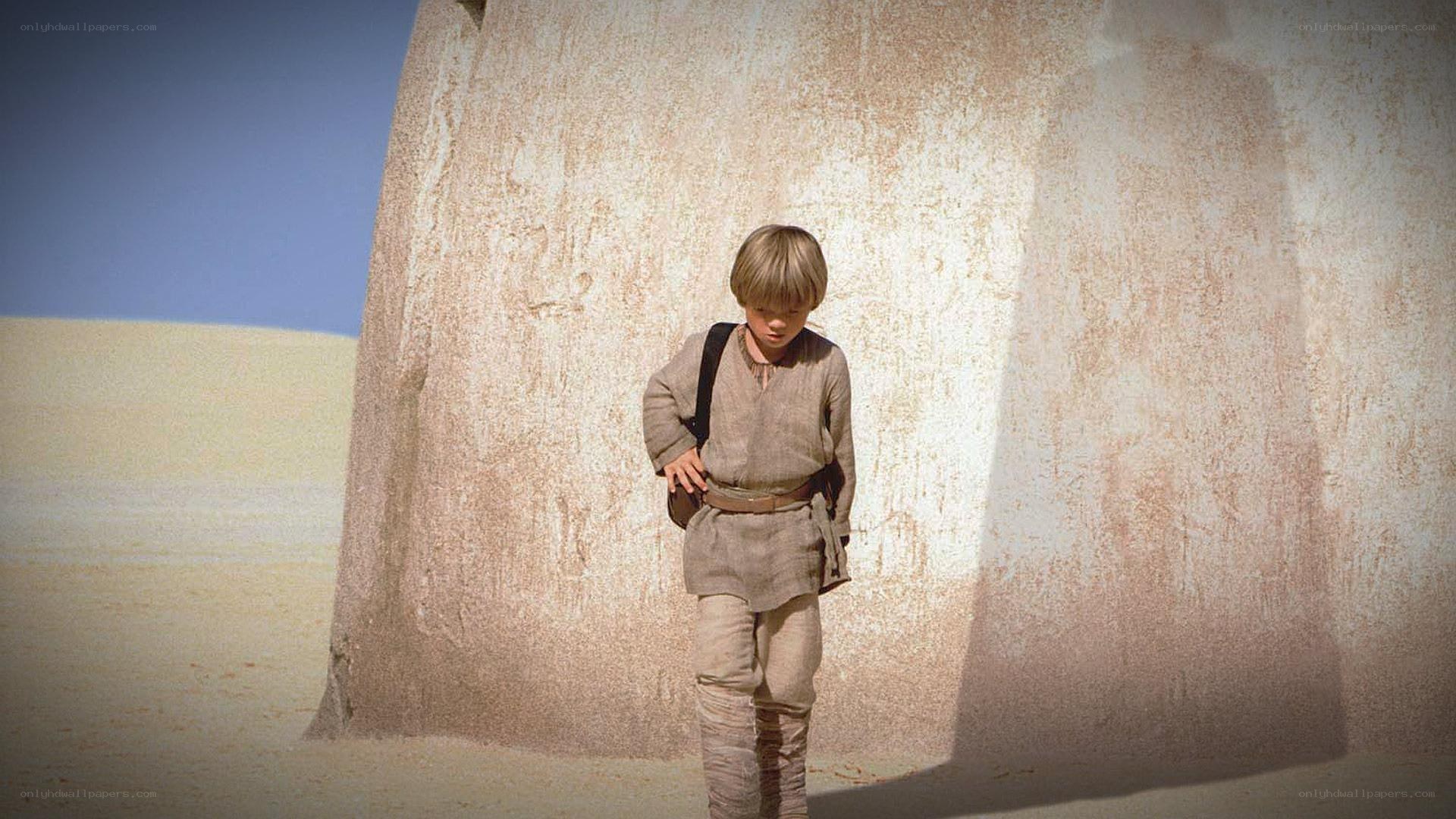 young boy in desert landscape