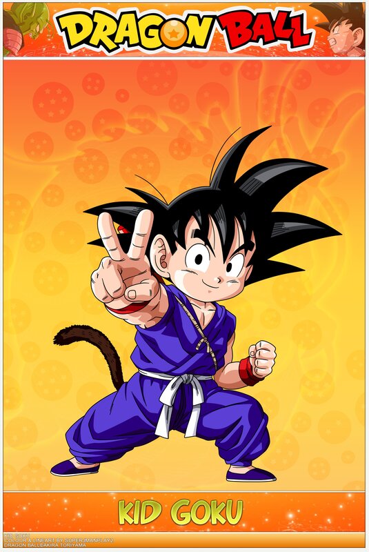 Young Boy in Martial Arts Pose — Orange