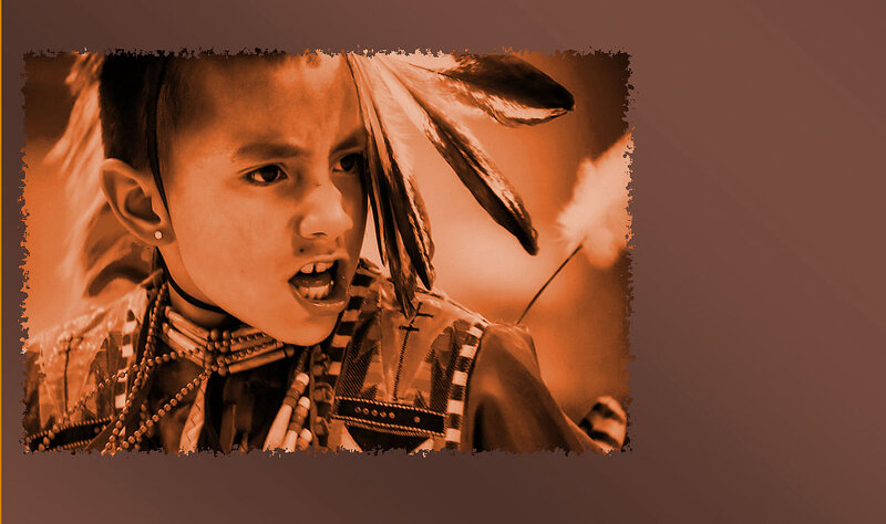 Young Boy in Traditional Attire