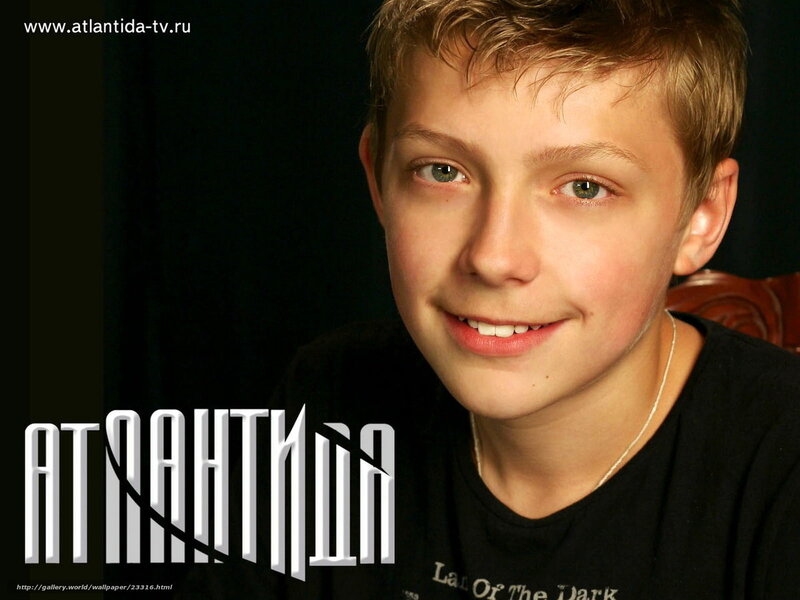 young boy smiling portrait