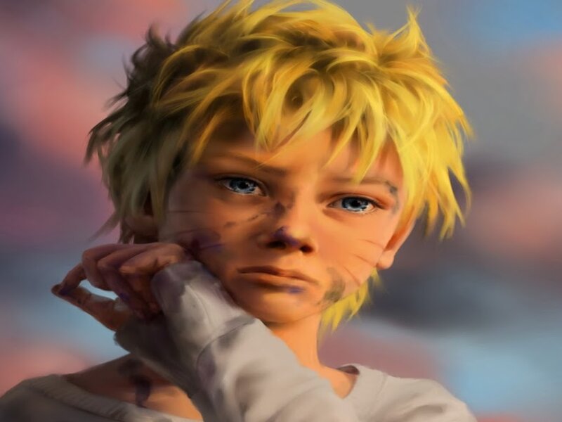 Young Boy with Blonde Hair — Yellow