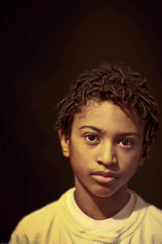 Young Boy with Dreadlocks