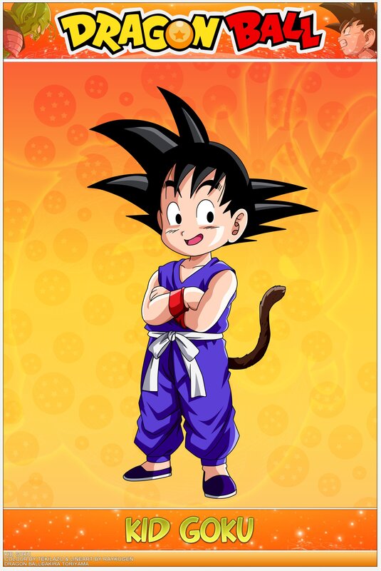 Young Boy with Spiky Hair — Orange, Playful