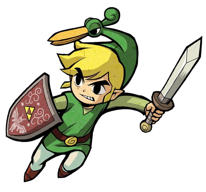Young Boy with Sword and Shield
