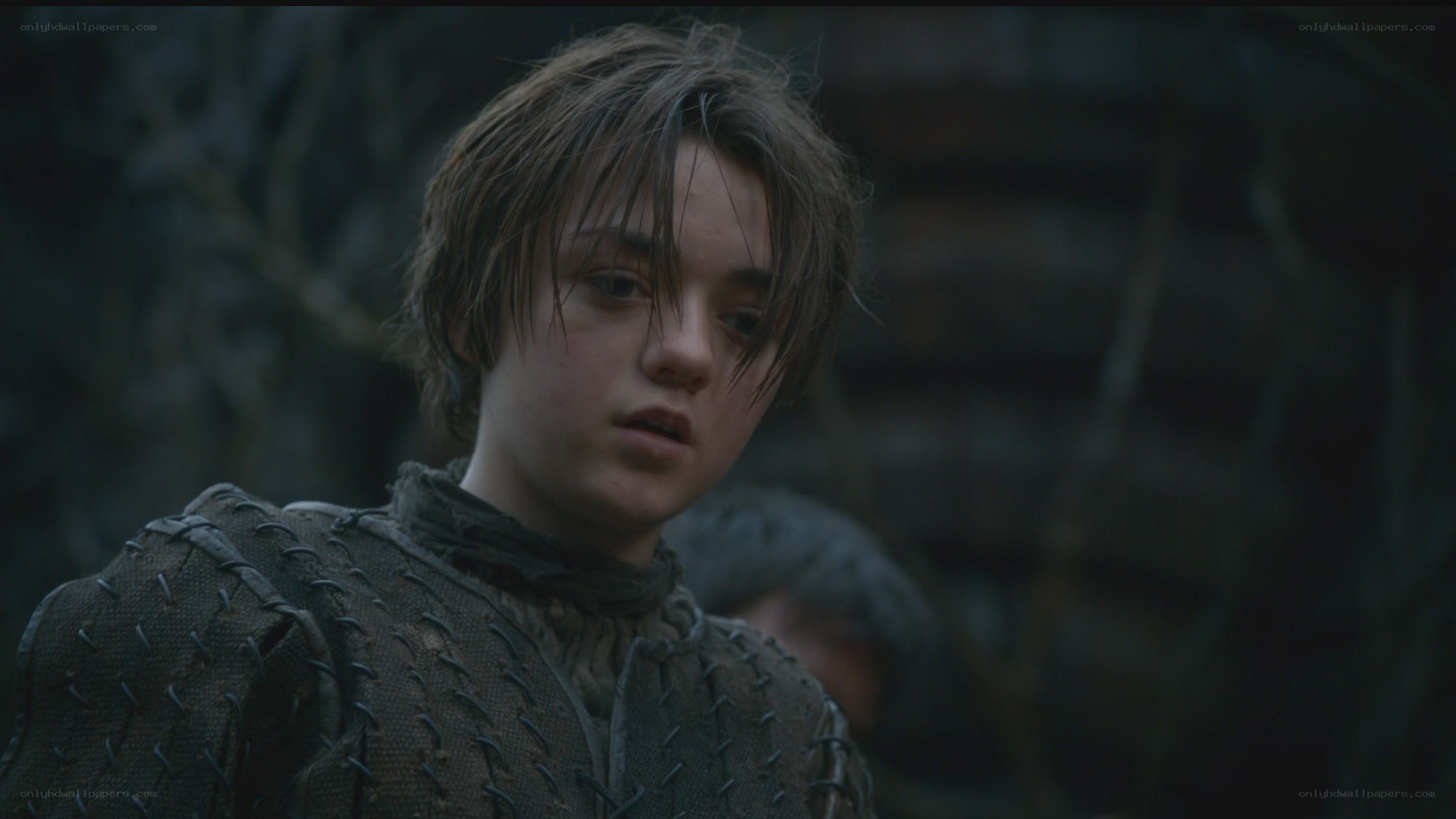 young character in armor