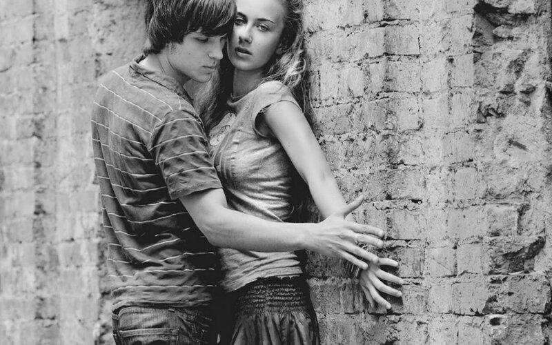 Young Couple Embracing