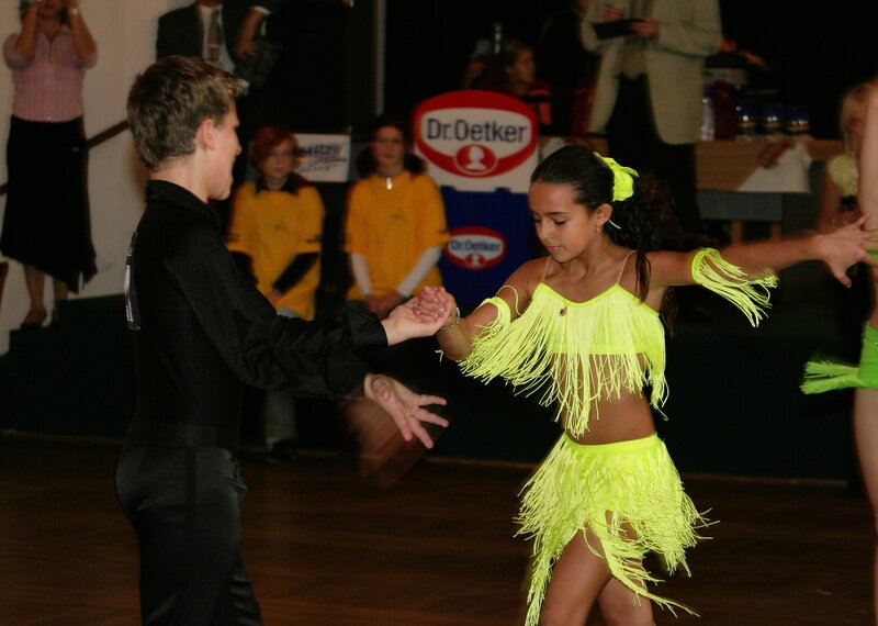Young Dancers on Stage