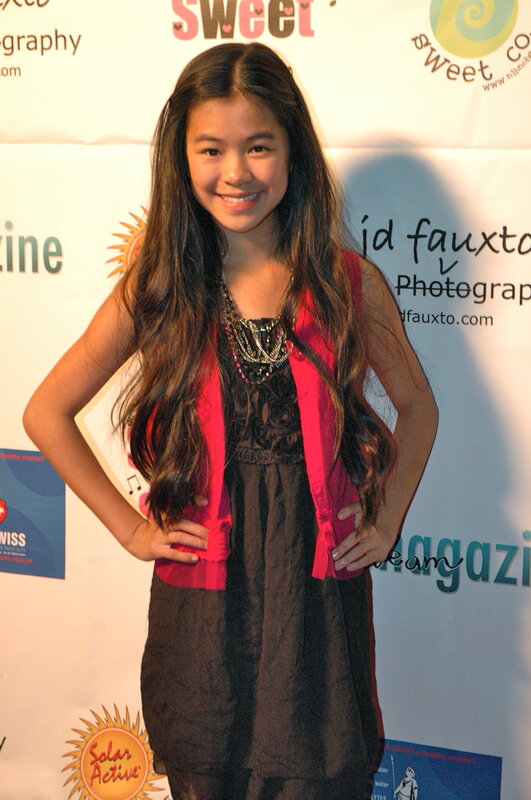 Young girl at event