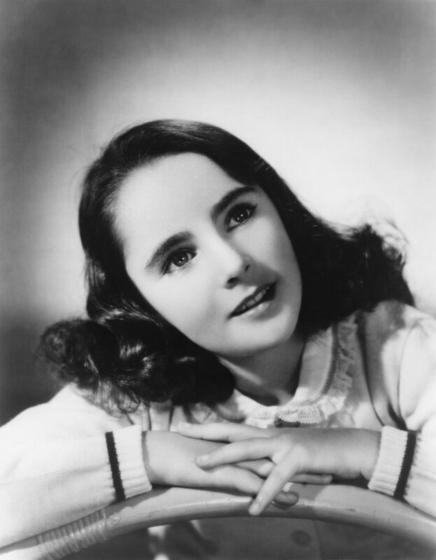 Young girl in a studio portrait