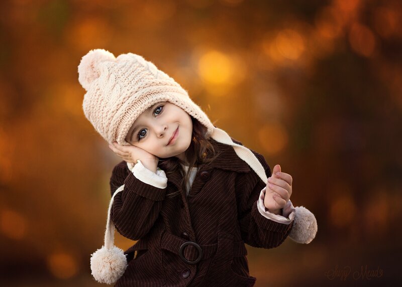 Young Girl in Autumn