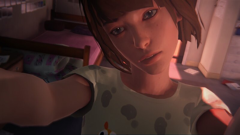 Young Girl in Bedroom