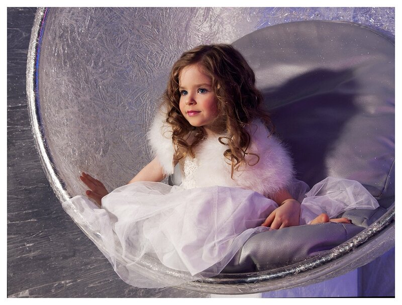 Young Girl in Chair