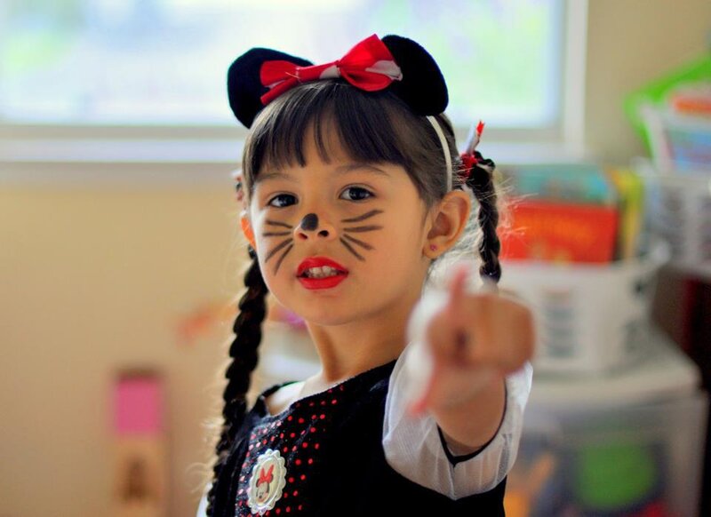 Young Girl in Costume