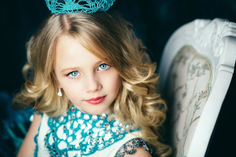 Young Girl in Crown