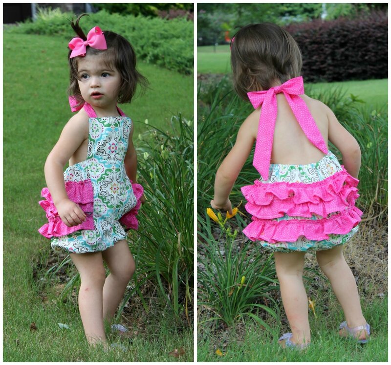 Young Girl in Dress — Pink, Playful
