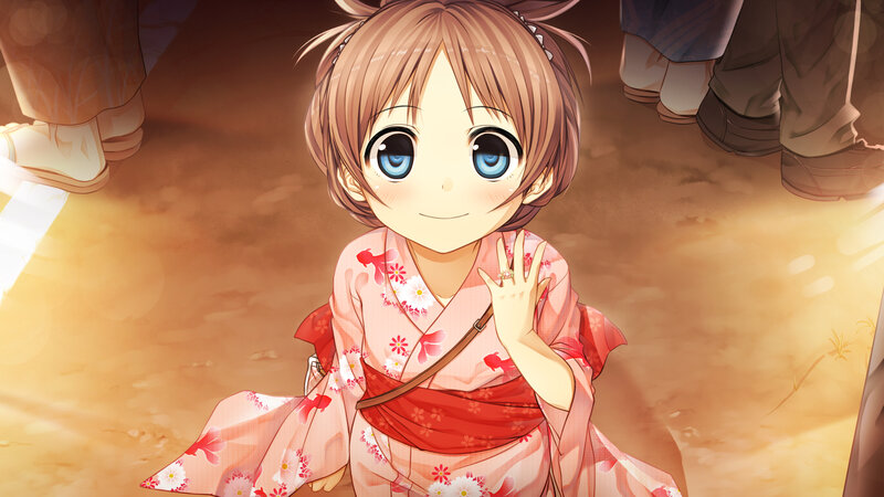 Young Girl in Kimono