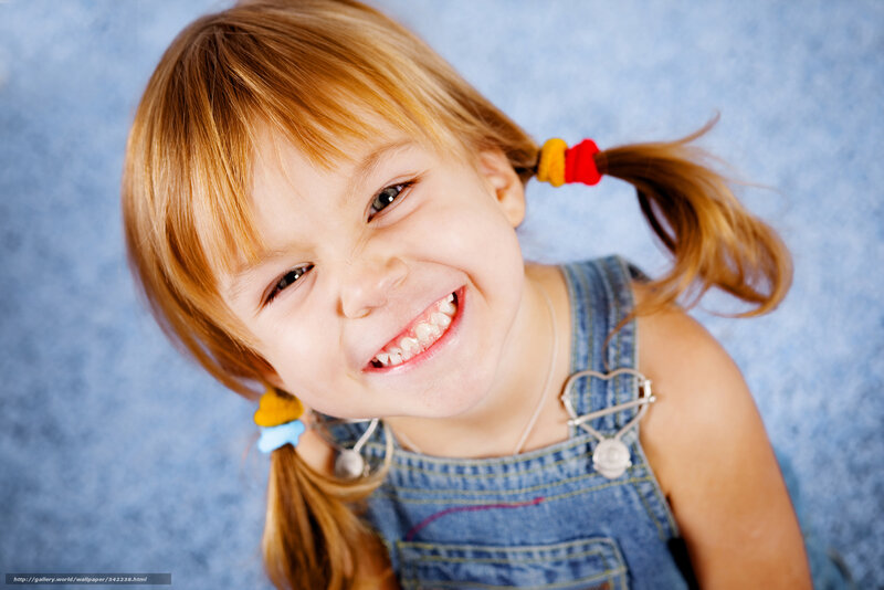 Young Girl in Overalls