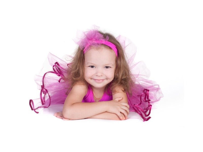 Young Girl in Pink Tutu