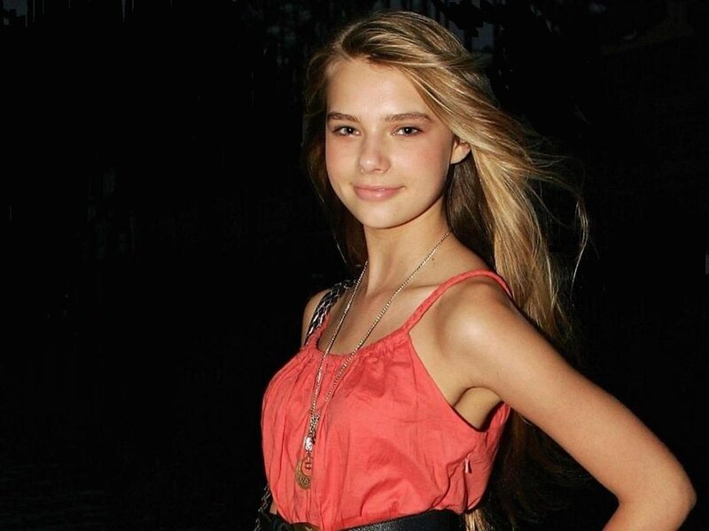 Young Girl in Red Top