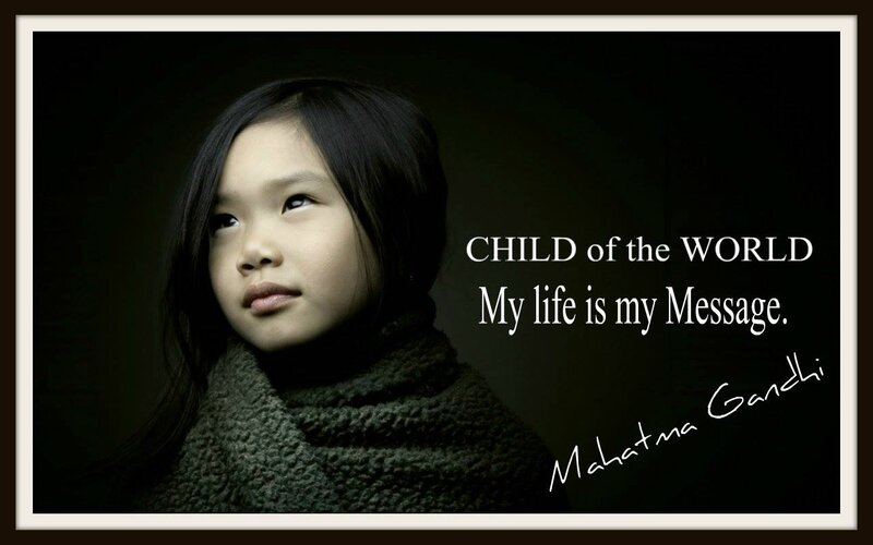Young Girl in Scarf — Black