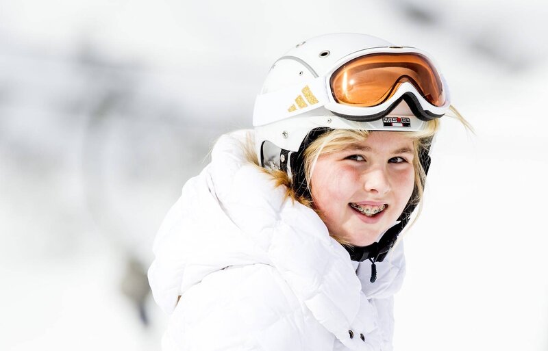 Young Girl in Ski Gear