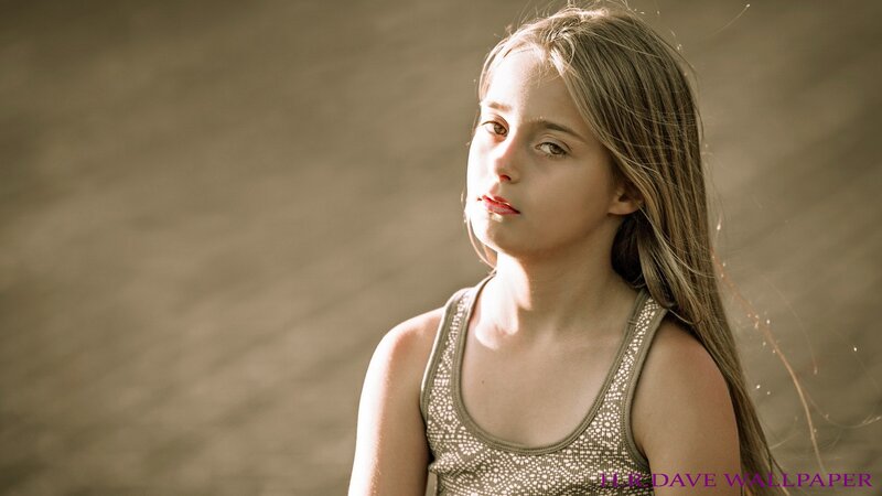 Young Girl in Tank Top