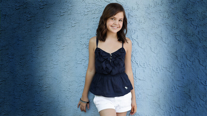 Young Girl in Top and Shorts
