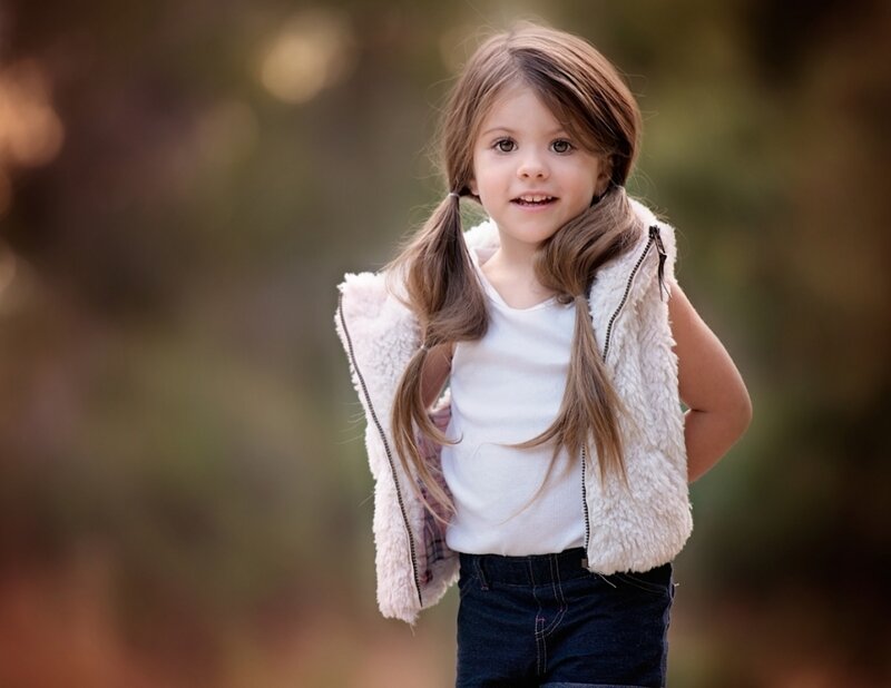 Young Girl in Vest