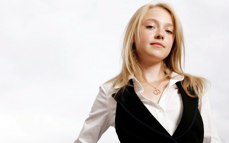 Young Girl in White Shirt — Neutral