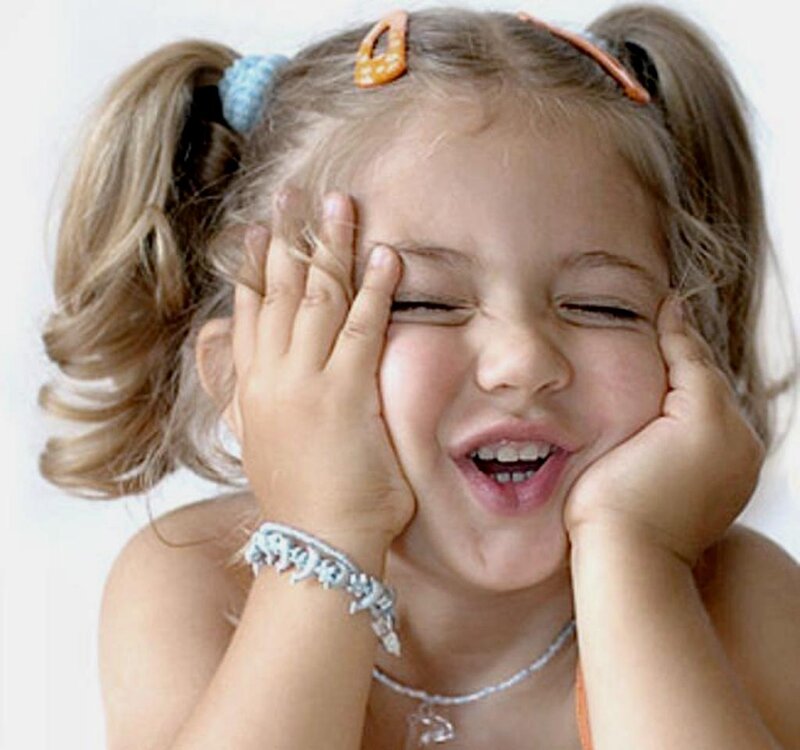 Young Girl Laughing