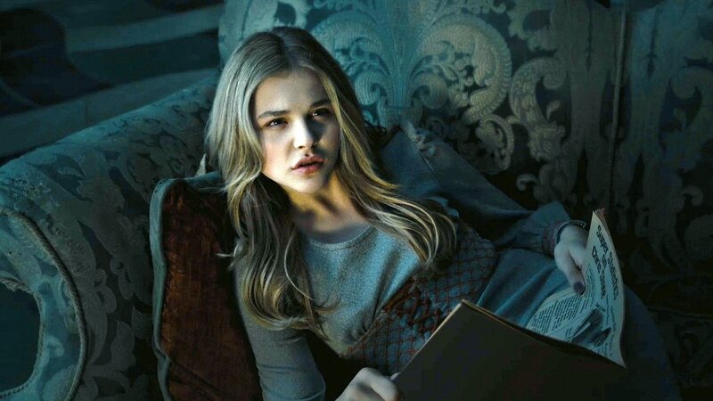 Young Girl Reading Book — Blue, Dramatic