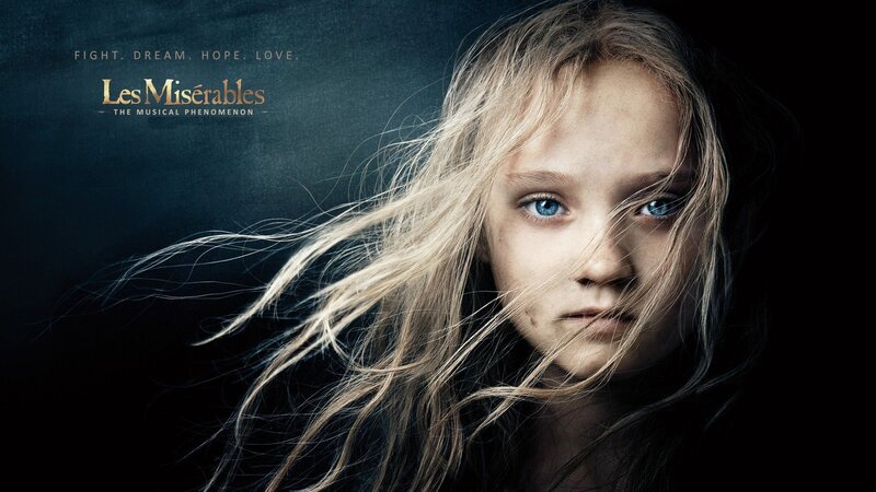 Young Girl with Blonde Hair — Black, Dramatic