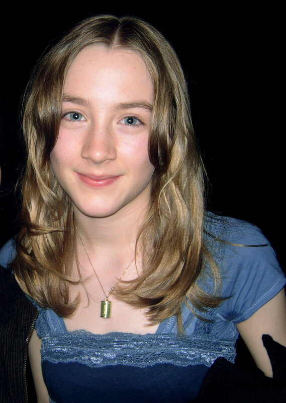 young girl with blue eyes