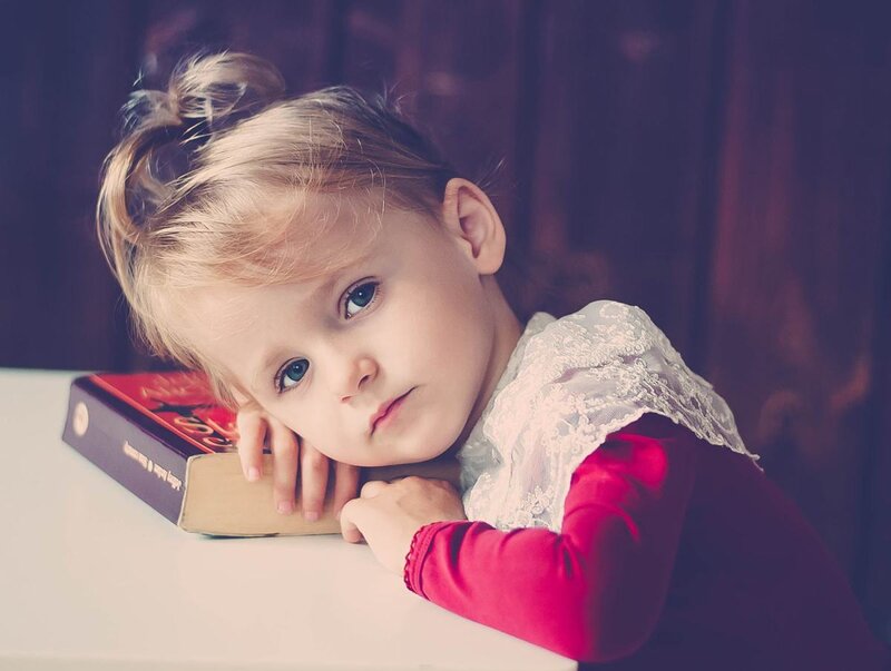 Young Girl with Book
