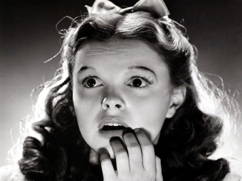 Young Girl with Bow — Black, Dramatic