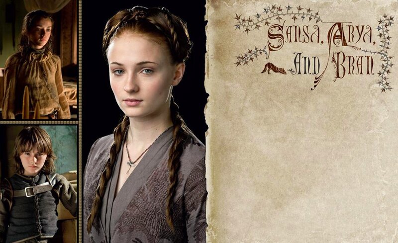 Young Girl with Braided Hair — Brown