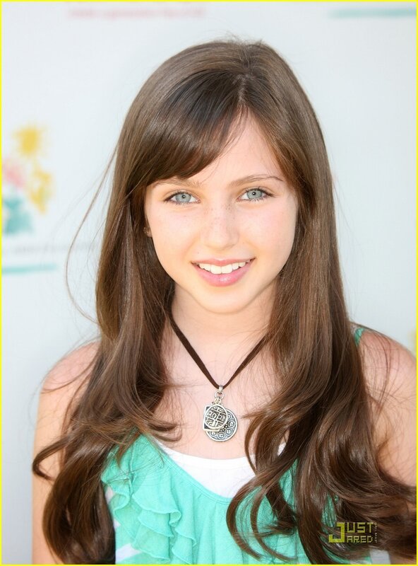 young girl with brown hair