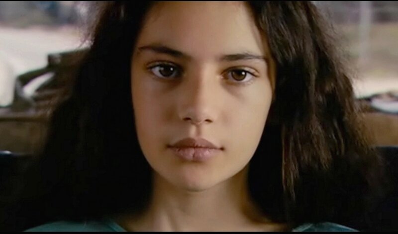 Young Girl with Dark Hair — Brown