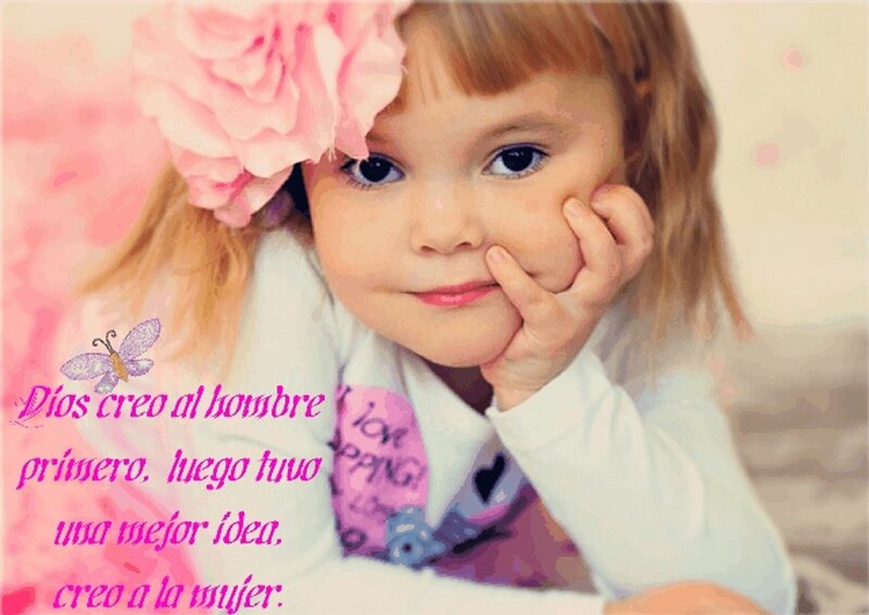Young Girl with Flower — Pink, Sweet