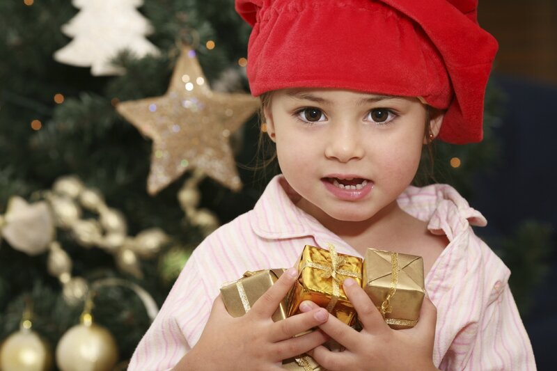 Young Girl with Gifts