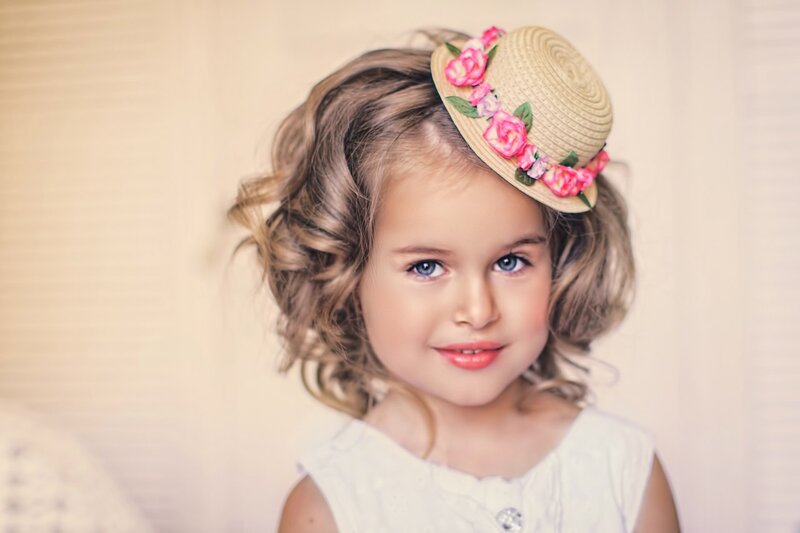 Young Girl with Hat