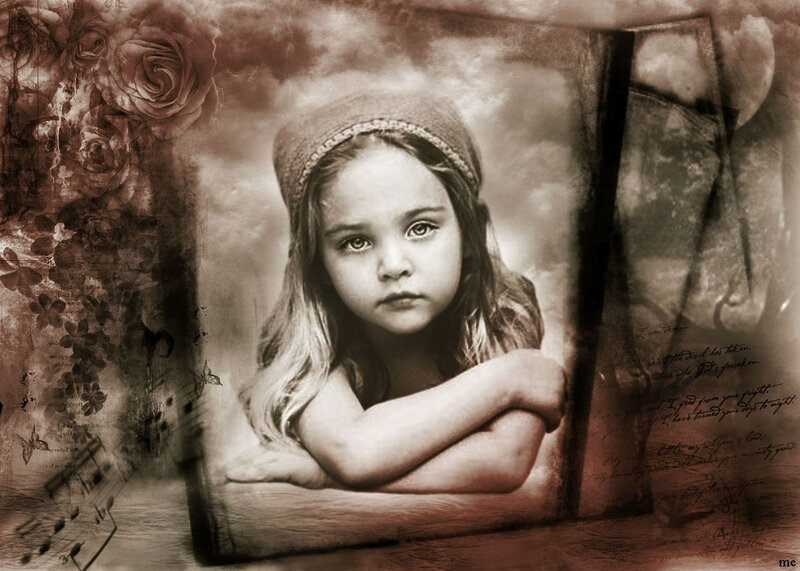 Young Girl with Headband