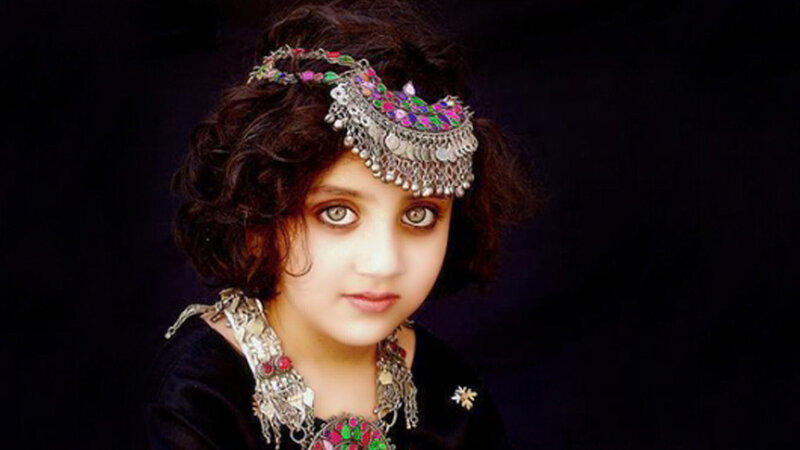 Young Girl with Headpiece