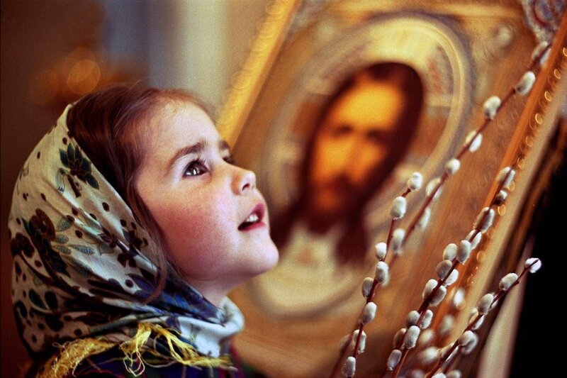 Young Girl with Headscarf