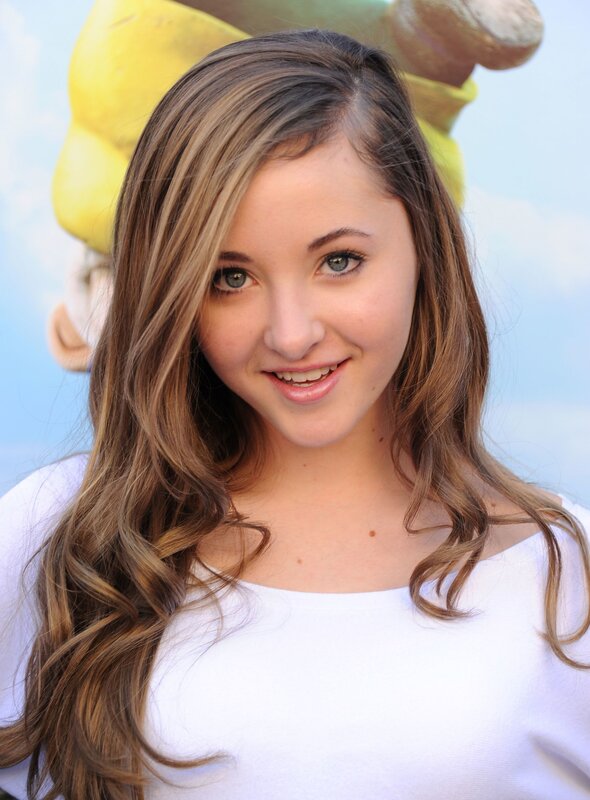 young girl with long hair